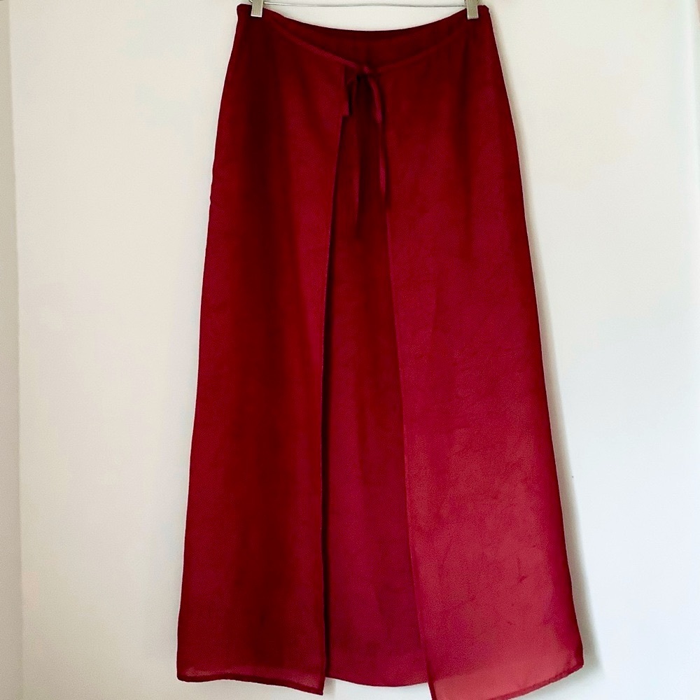 Eddie Bauer rust, maxi Skirt. Size 12